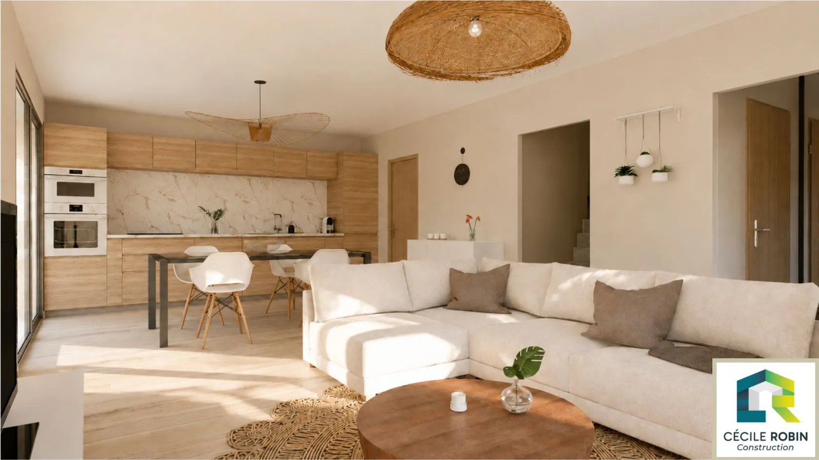Maison neuve 90 m² à Frans (01480)