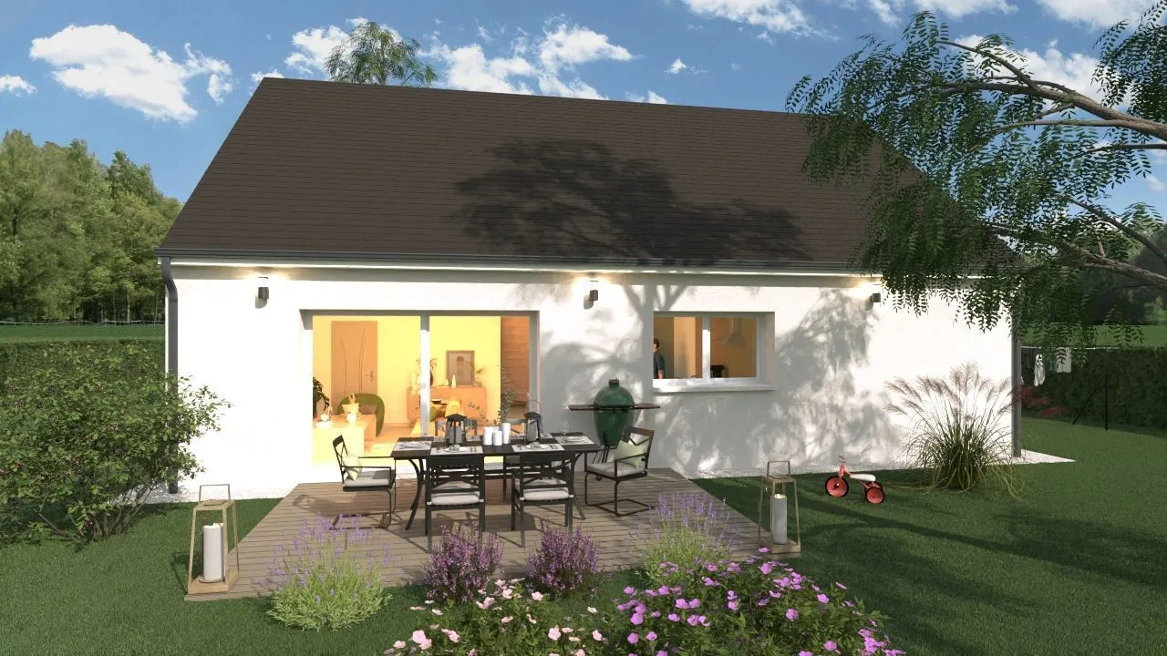 Maison neuve à Saulzet