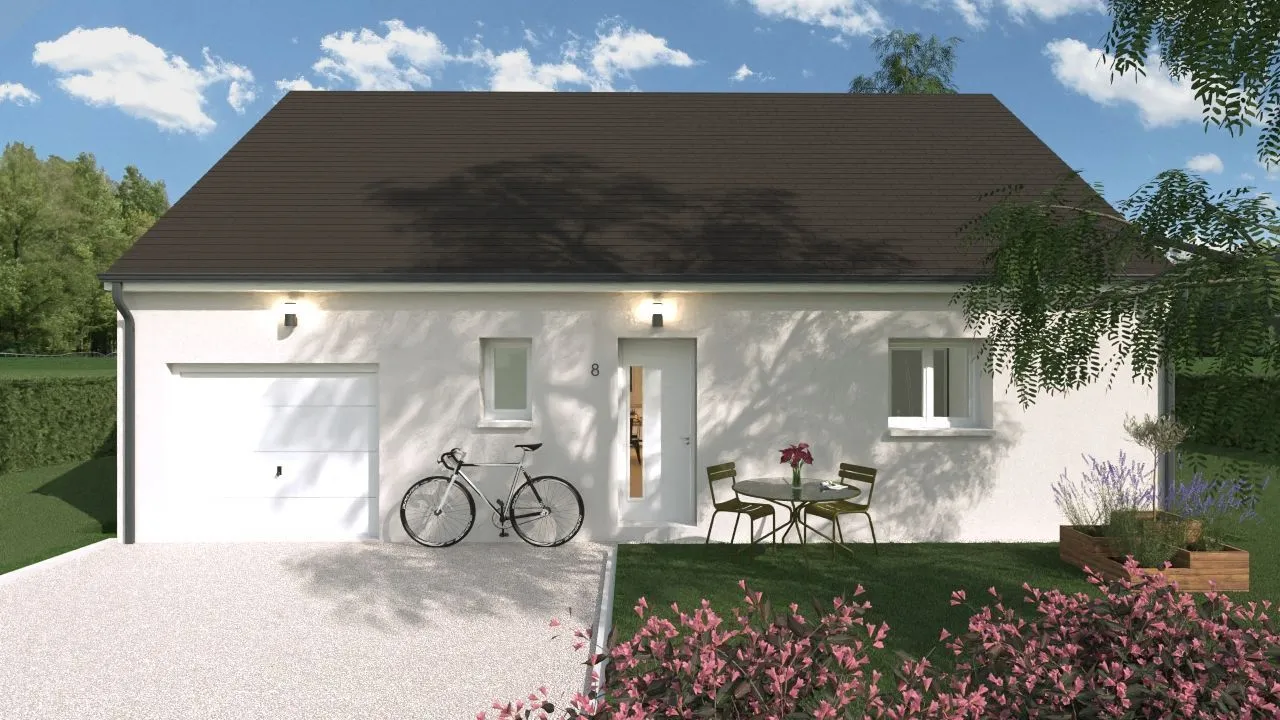 Maison neuve 94 m² à Villebret (03310)