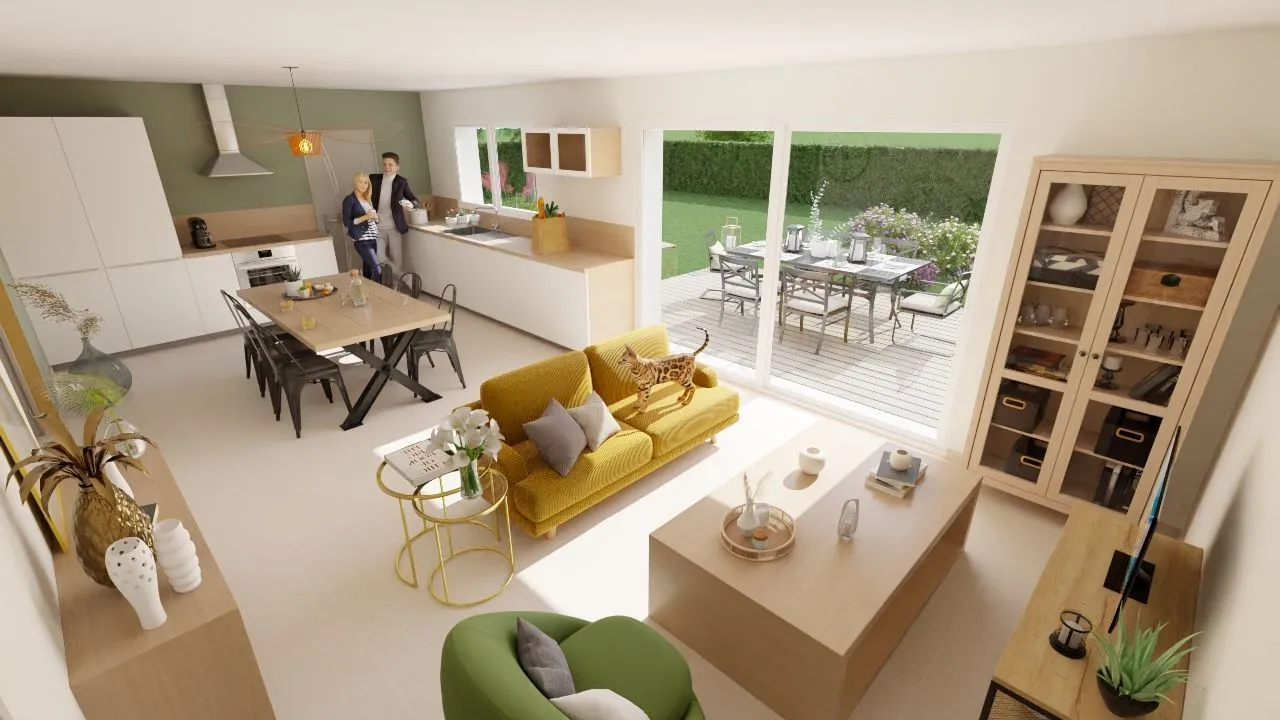 Maison neuve 94 m² à Villebret (03310)