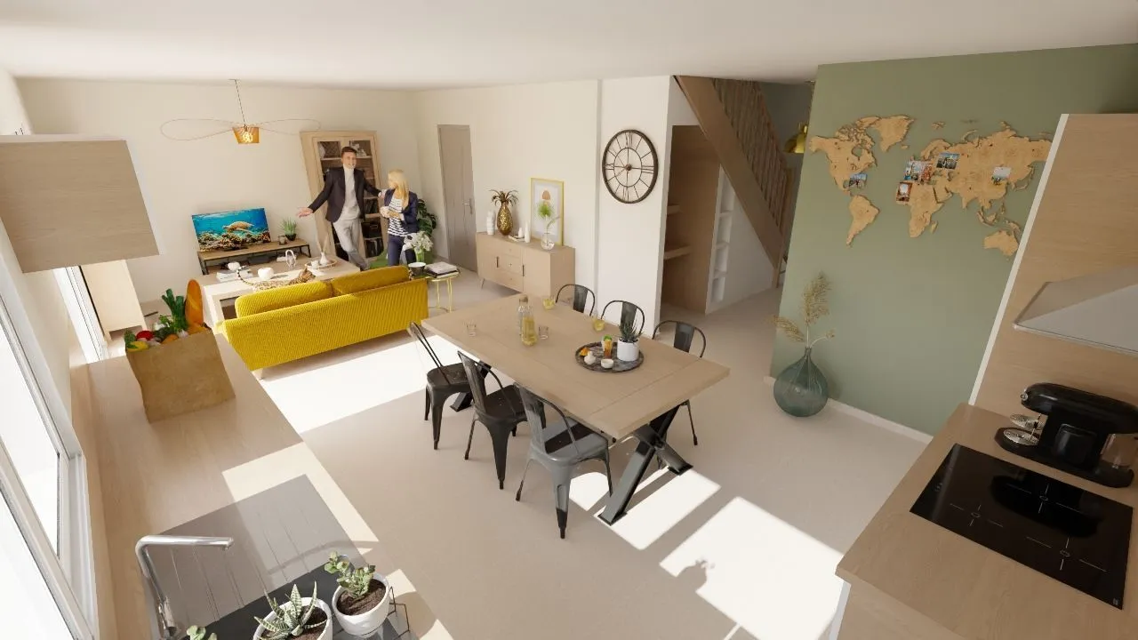 Maison neuve 94 m² à Villebret (03310)