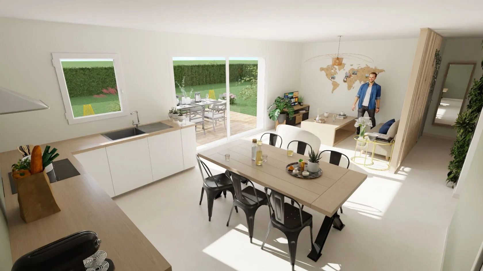 Maison neuve 71 m² à Neris-les-Bains (03310)