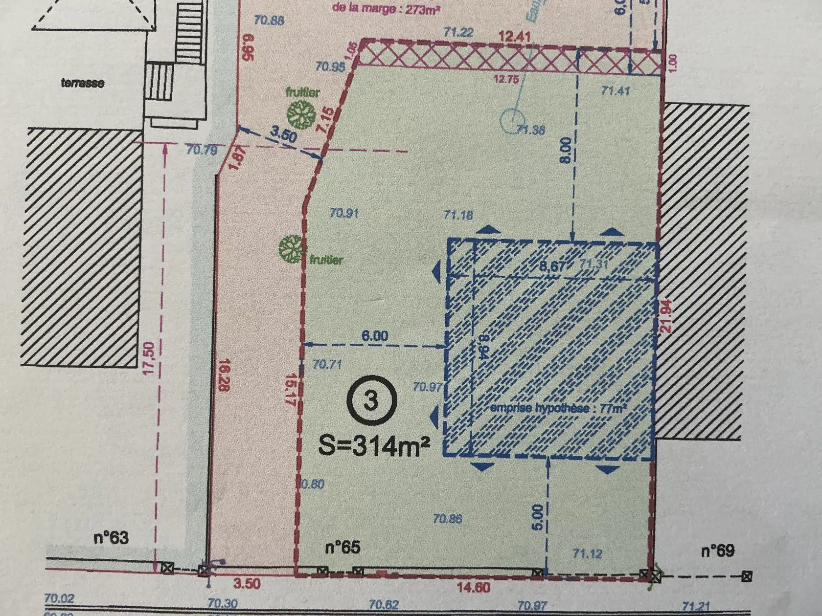 Terrain à bâtir 314 m² à Ris-Orangis (91000)