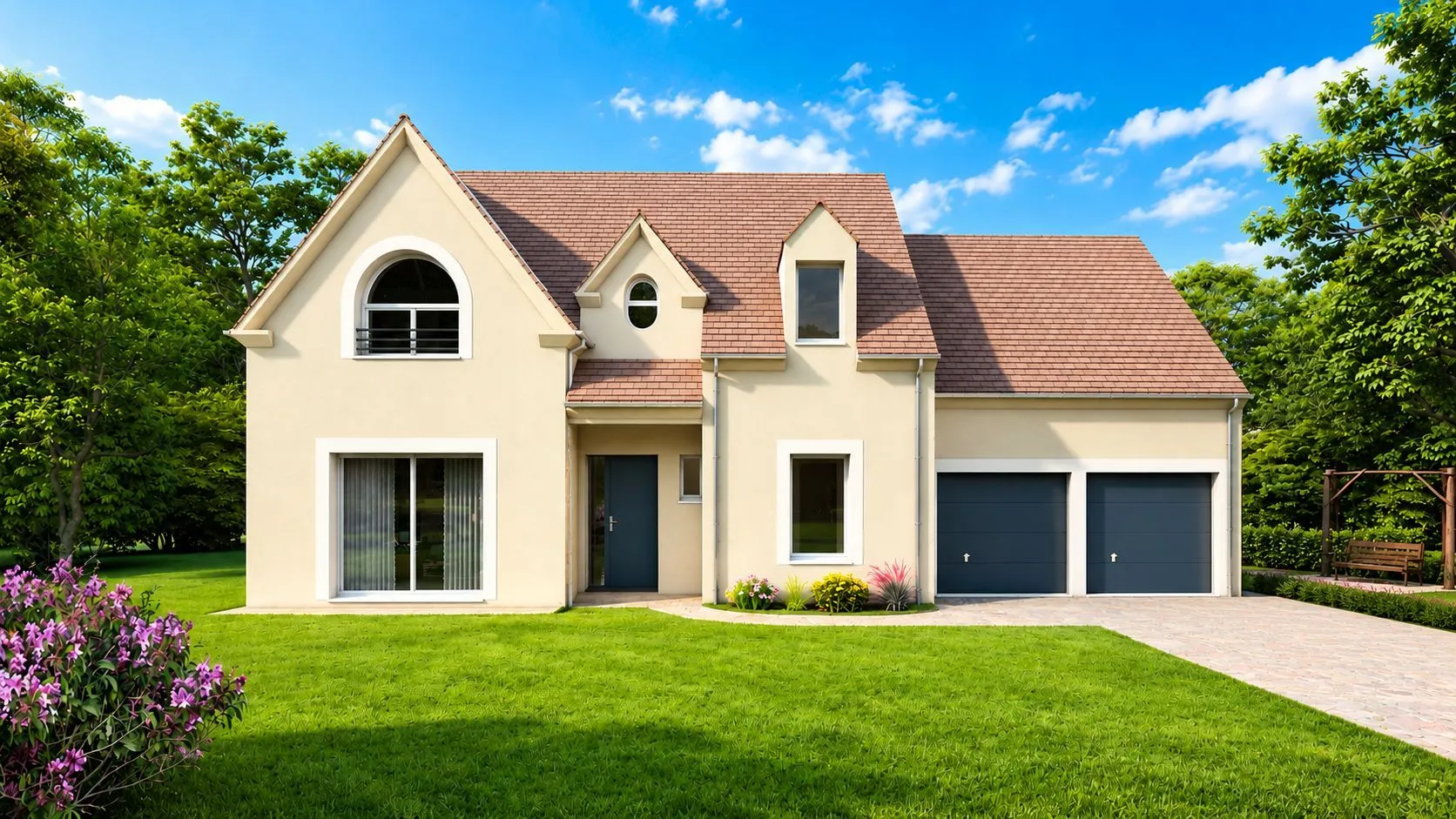Maison neuve à Nainville-les-Roches