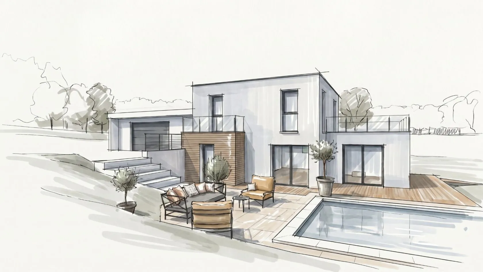 Maison neuve 115 m² à Saint-Just-Saint-Rambert (42170)