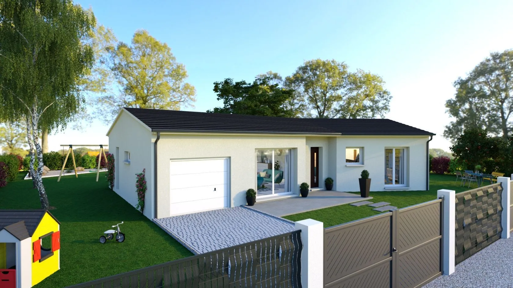 Maison neuve à Prissé