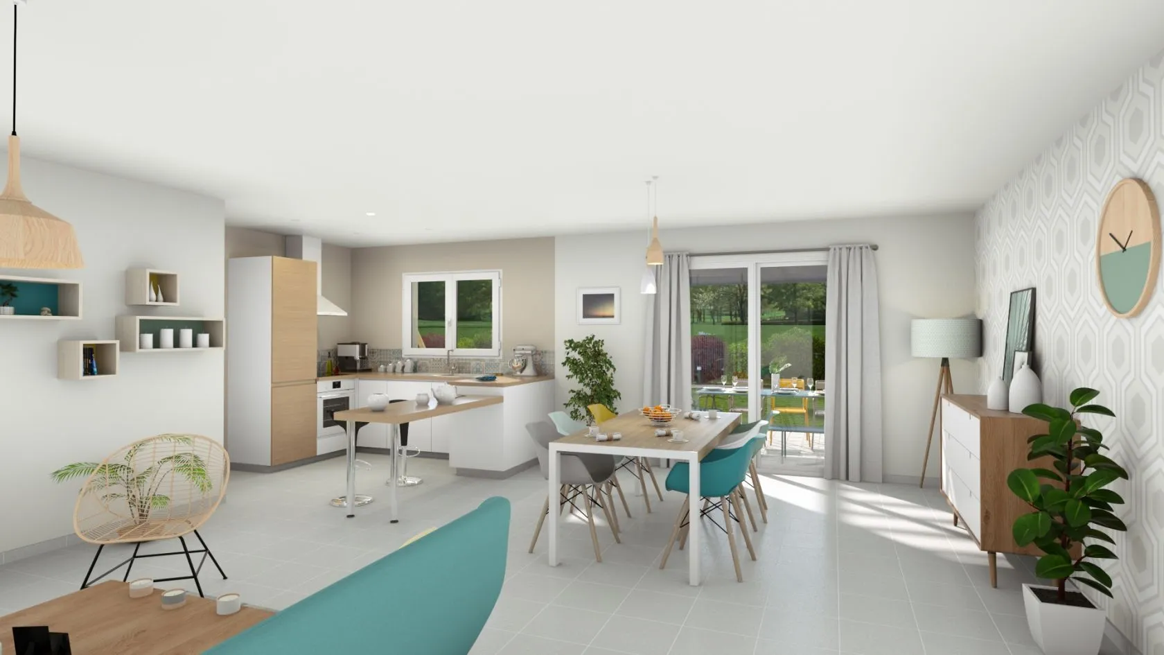Maison neuve 106 m² à Montmerle-sur-Saone (01090)