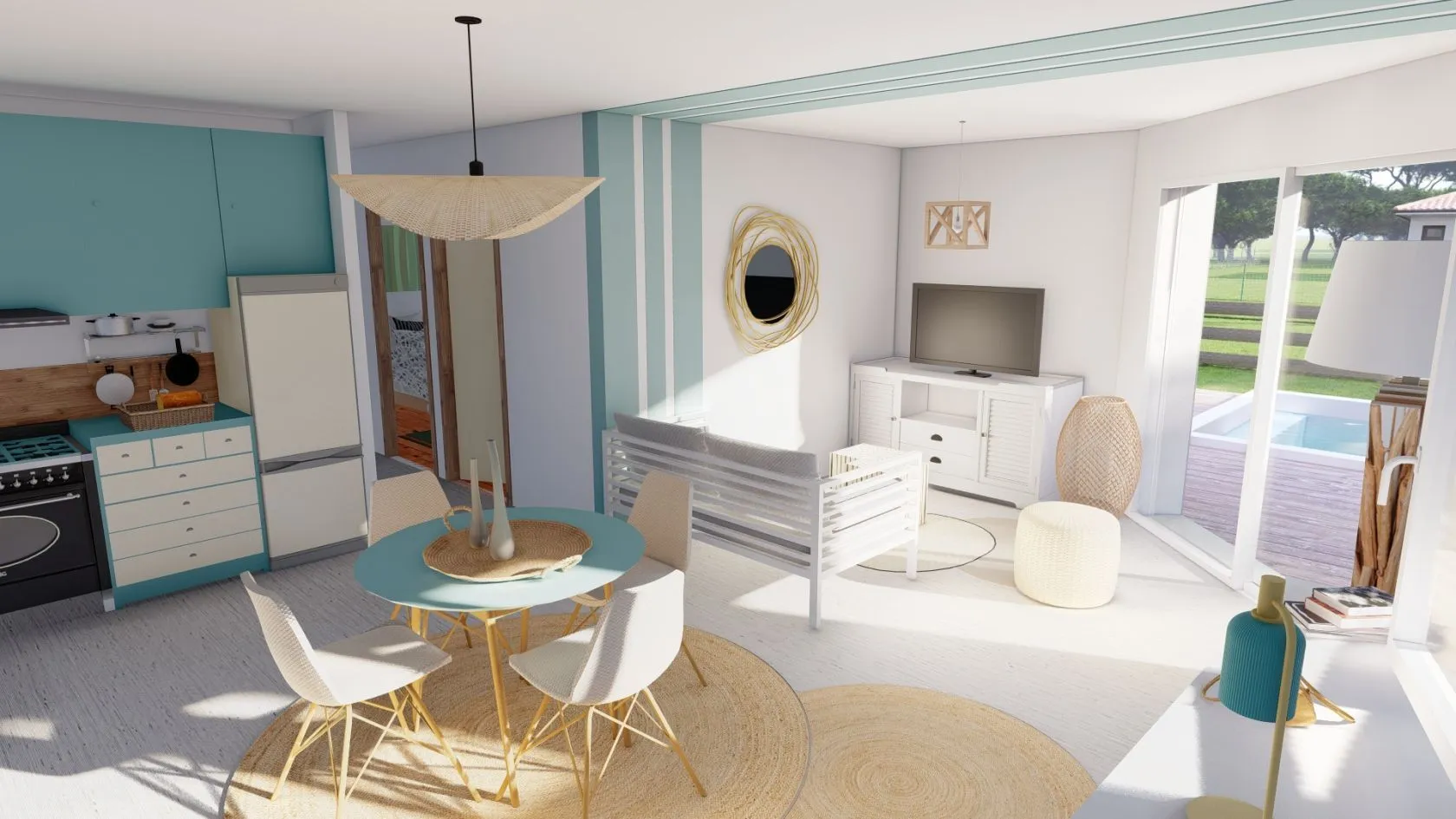 Maison neuve 61 m² à Linxe (40260)