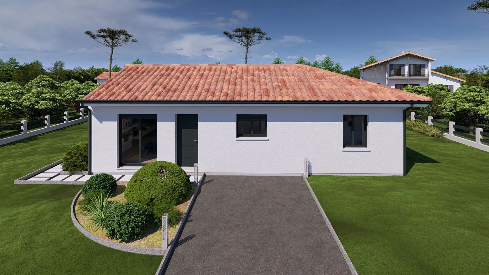 Maison neuve à Bougue