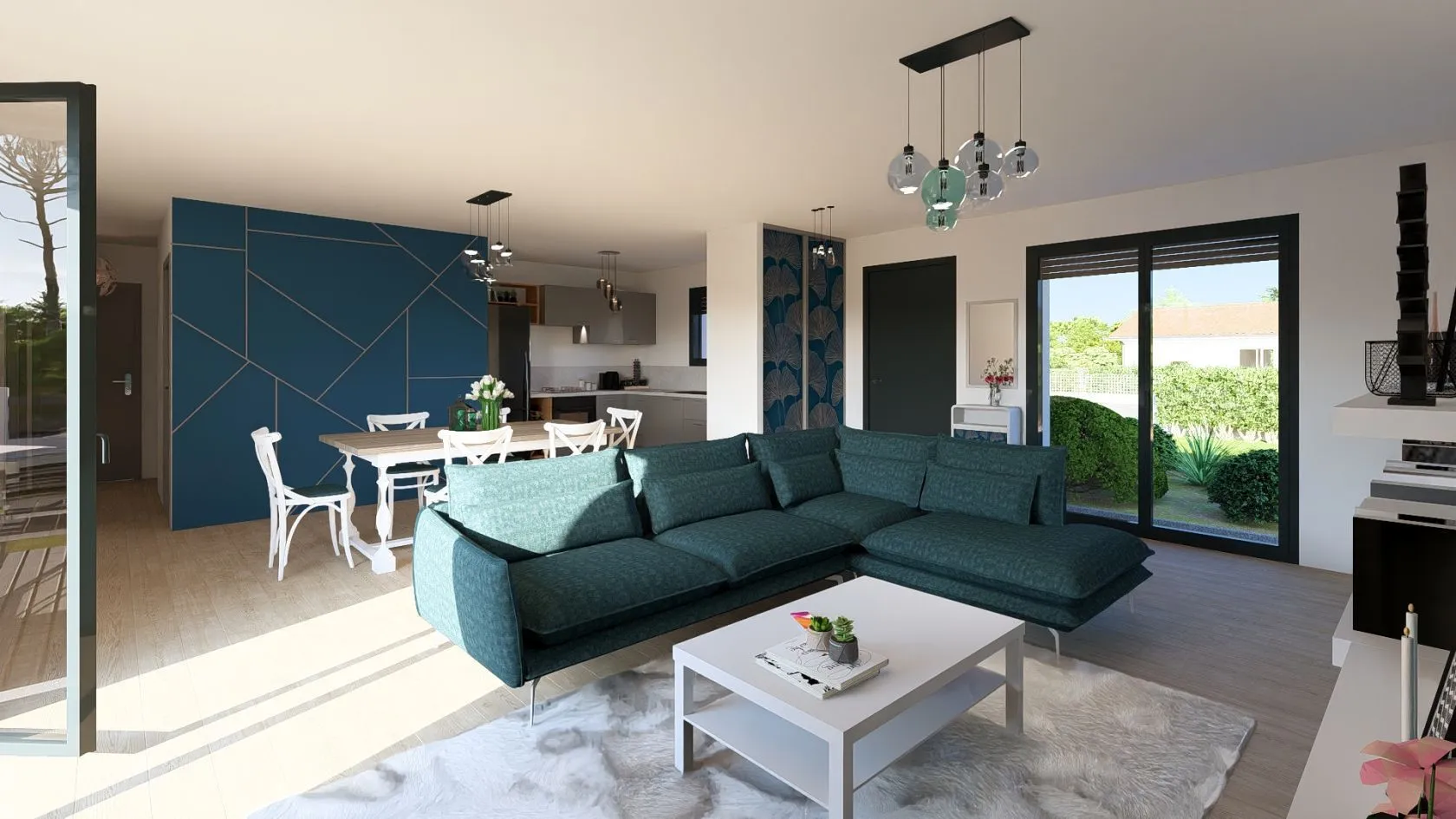 Maison neuve 95 m² à Léon (40550)