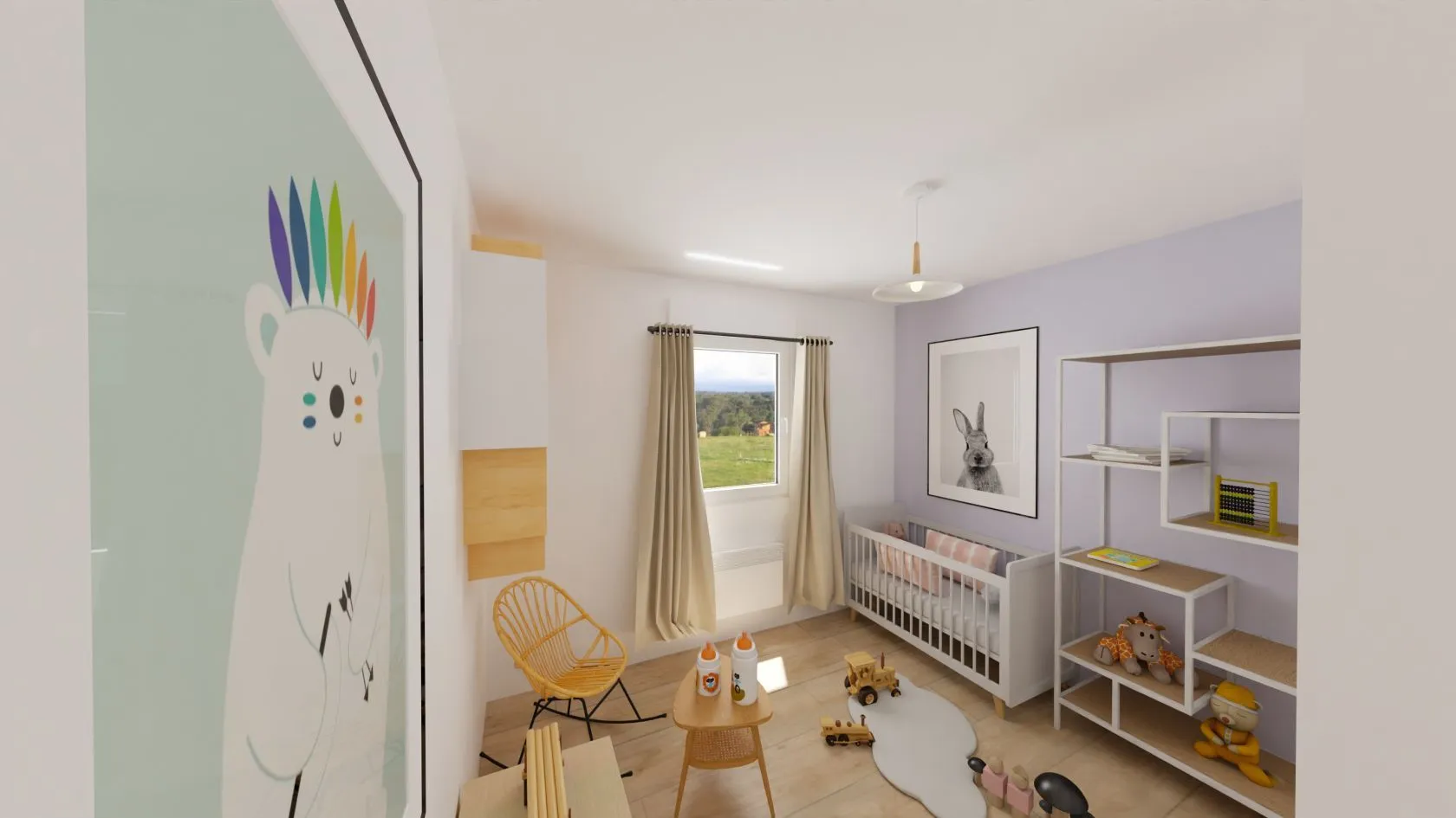 Maison neuve 100 m² à Creysse (24100)