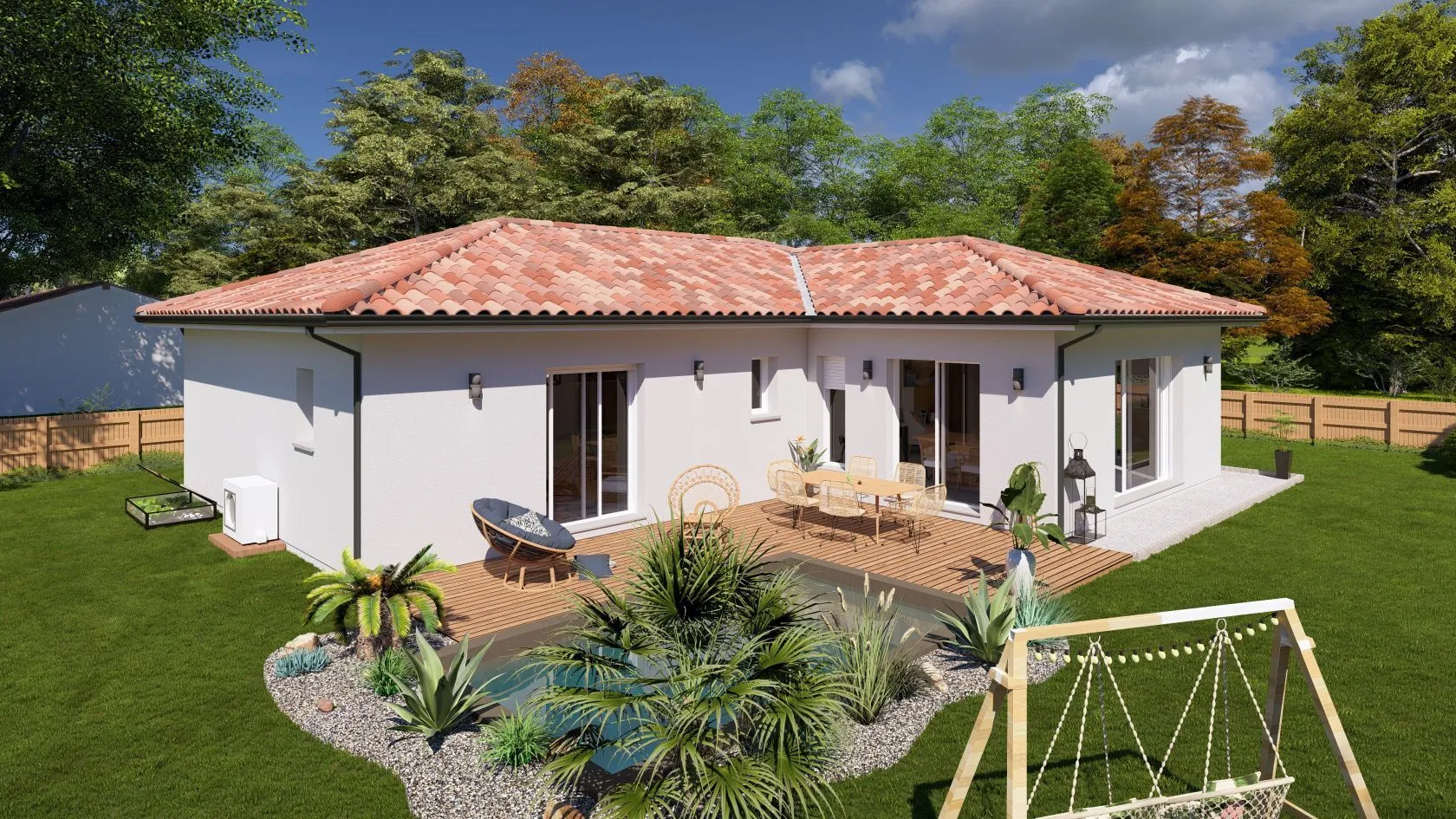 Maison neuve 105 m² à Vielle-Saint-Girons (40560)