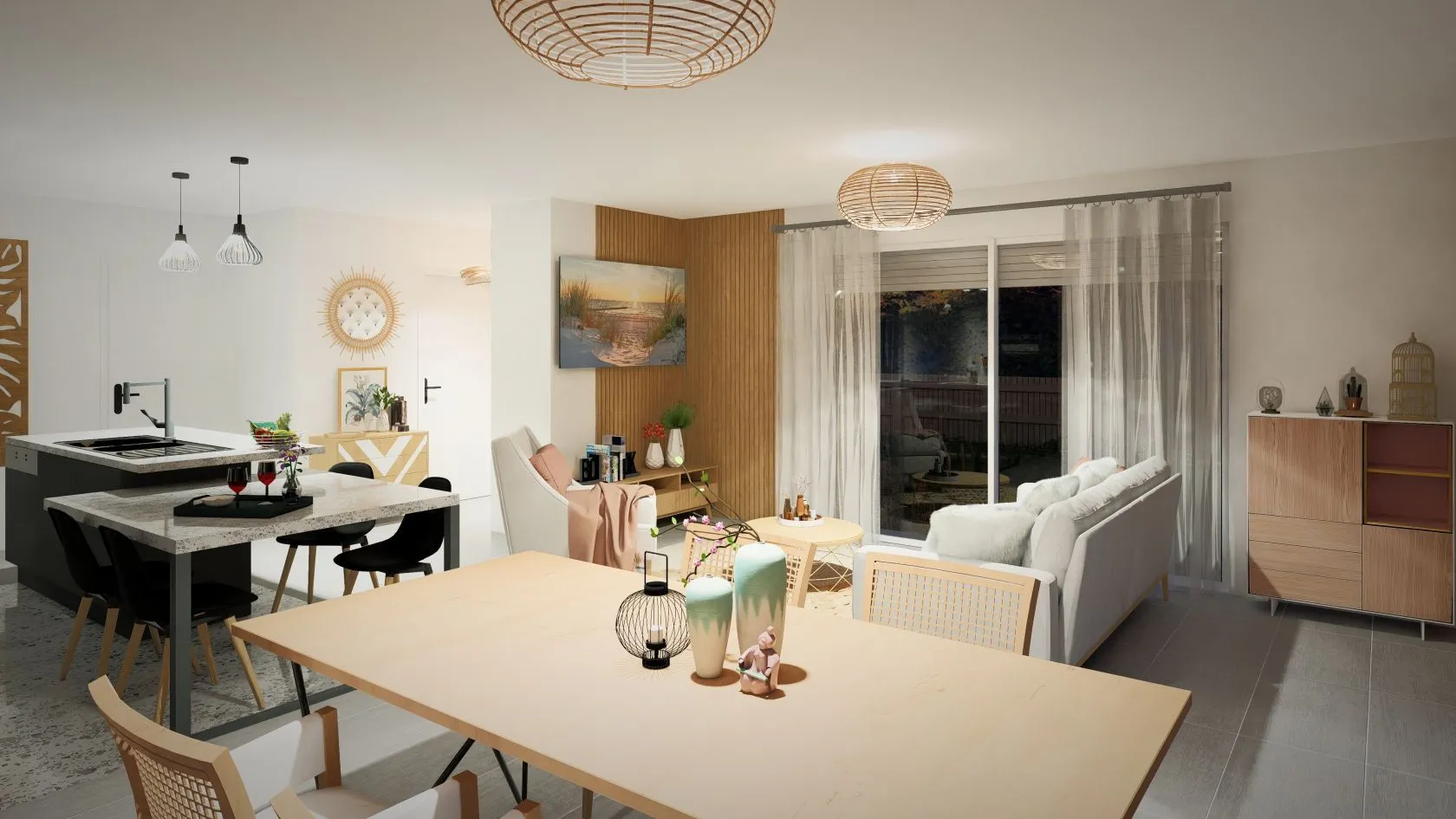 Maison neuve 105 m² à Vielle-Saint-Girons (40560)