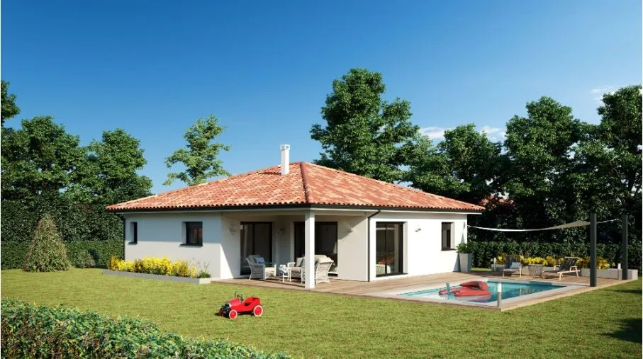 Maison neuve 96 m² à Magescq (40140)