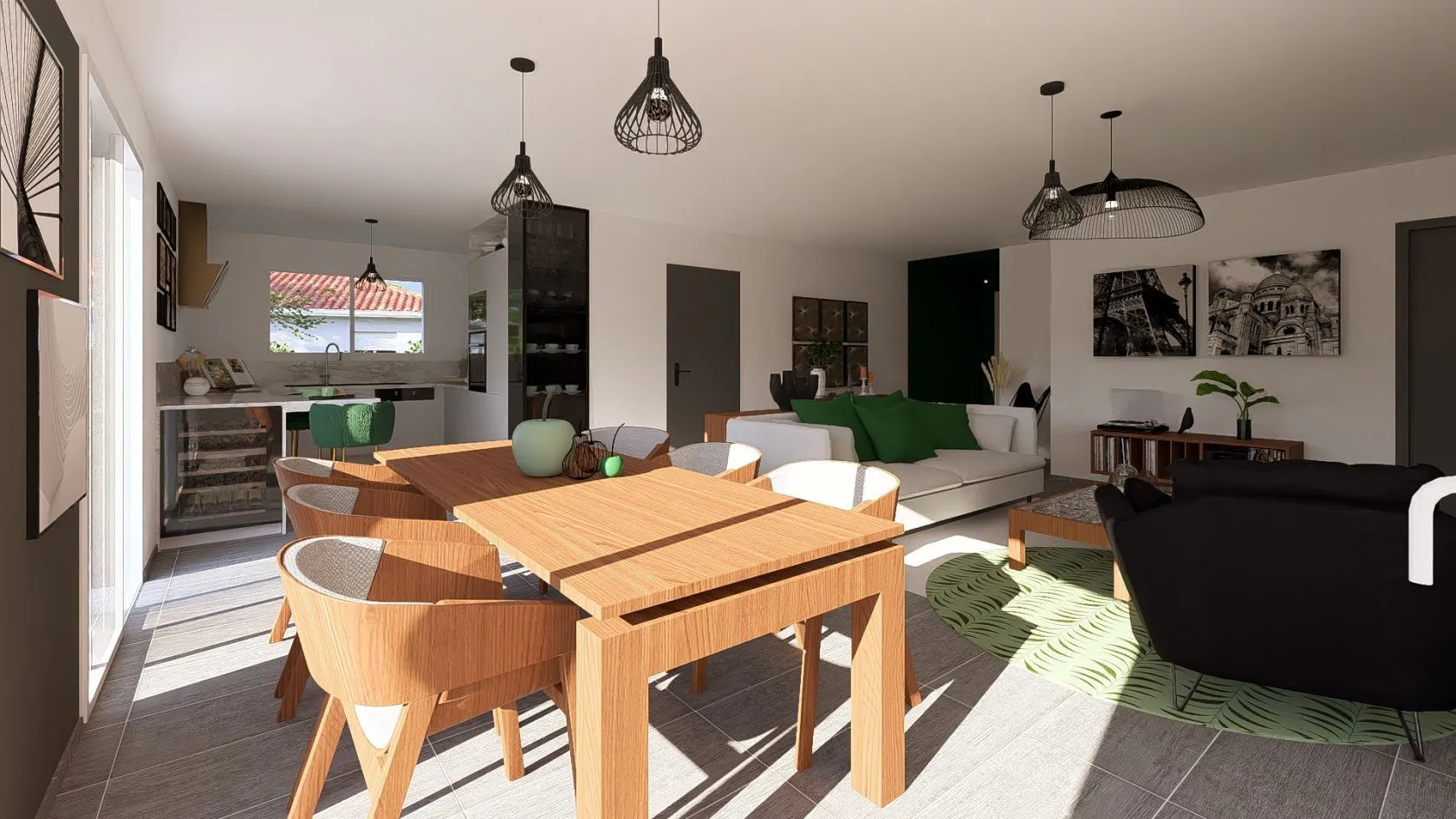 Maison neuve 96 m² à Magescq (40140)