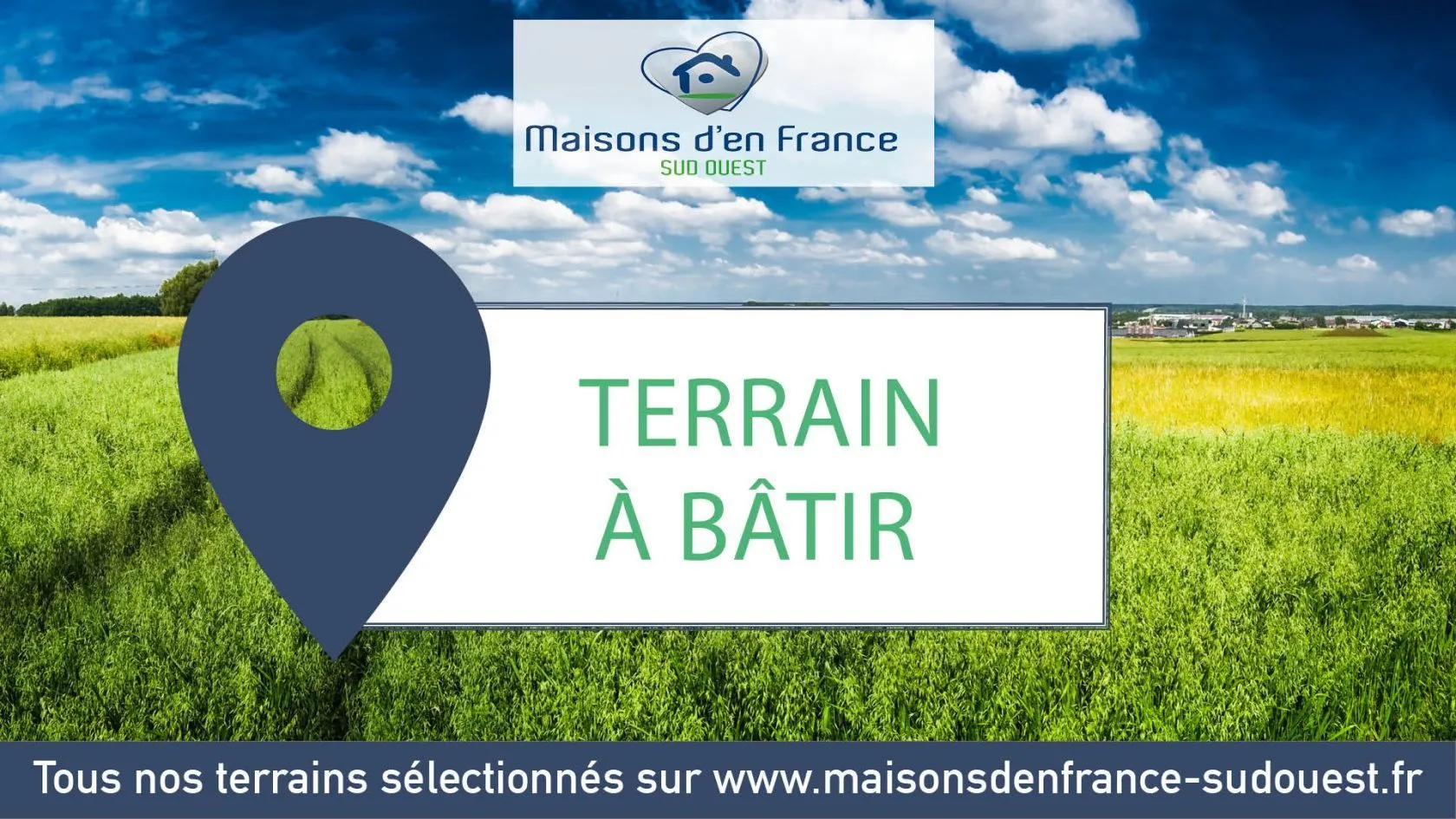 Terrain à bâtir 1004 m² à Léon (40550)