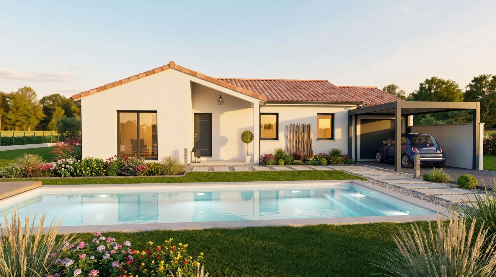 Maison neuve 95 m² à Bonnac-la-Côte (87270)
