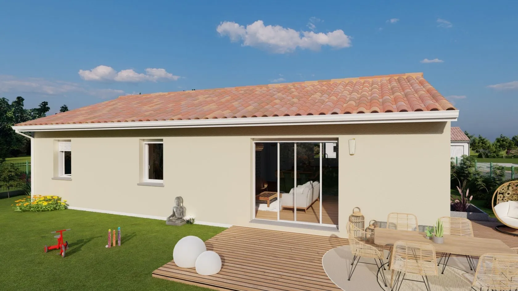 Maison neuve 90 m² à Glandon (87500)