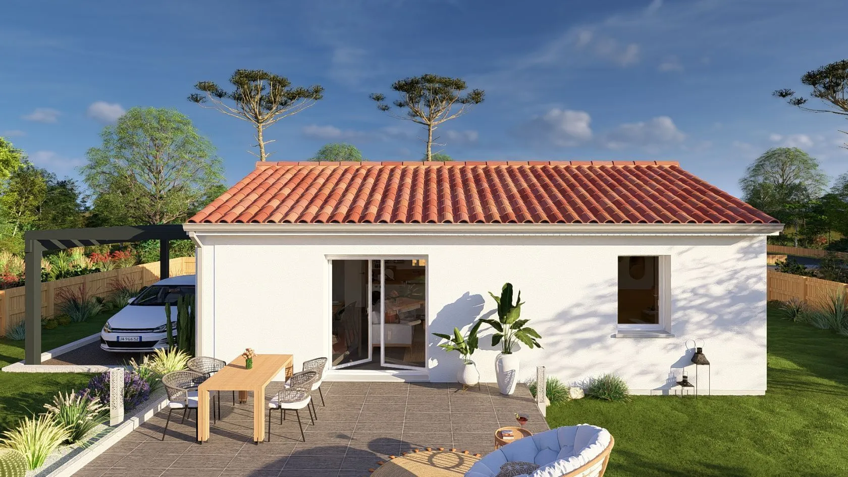 Maison neuve 50 m² à Léognan (33850)