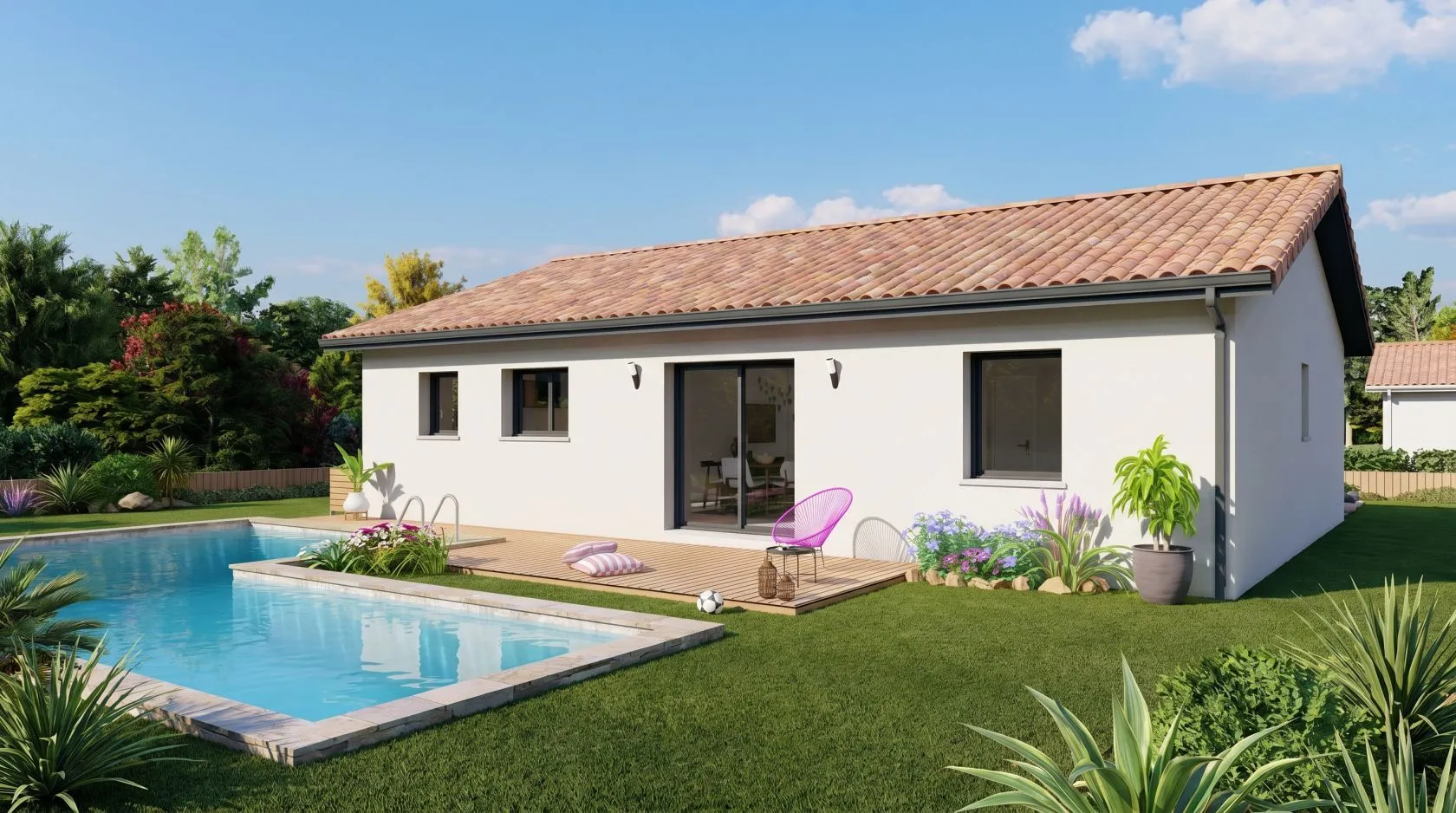 Maison neuve 75 m² au Palais-sur-Vienne (87410)