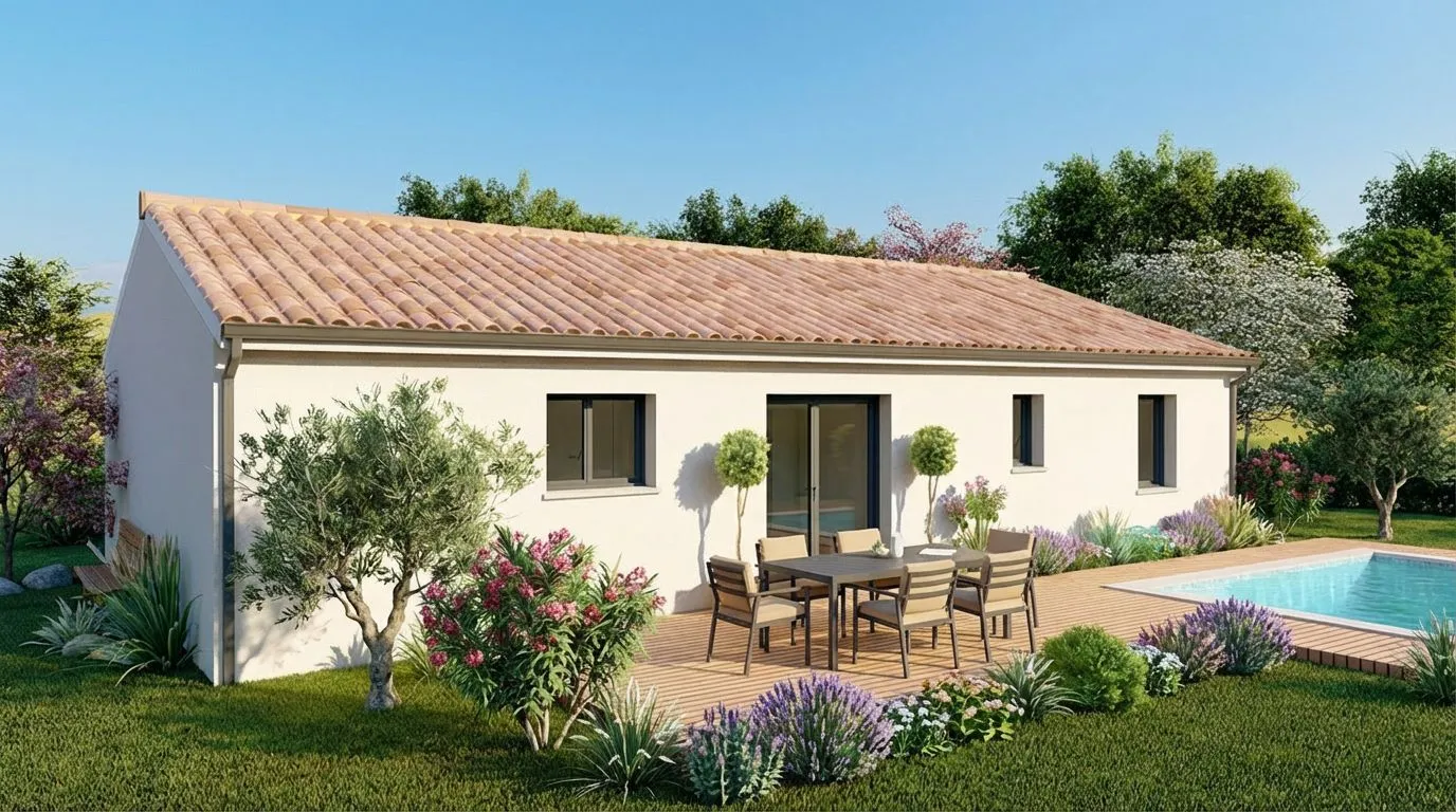 Maison neuve à Magnac-Bourg
