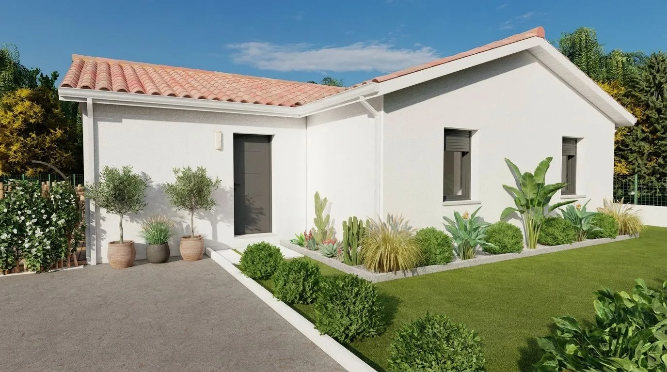 Maison neuve 85 m² à Razès (87640)