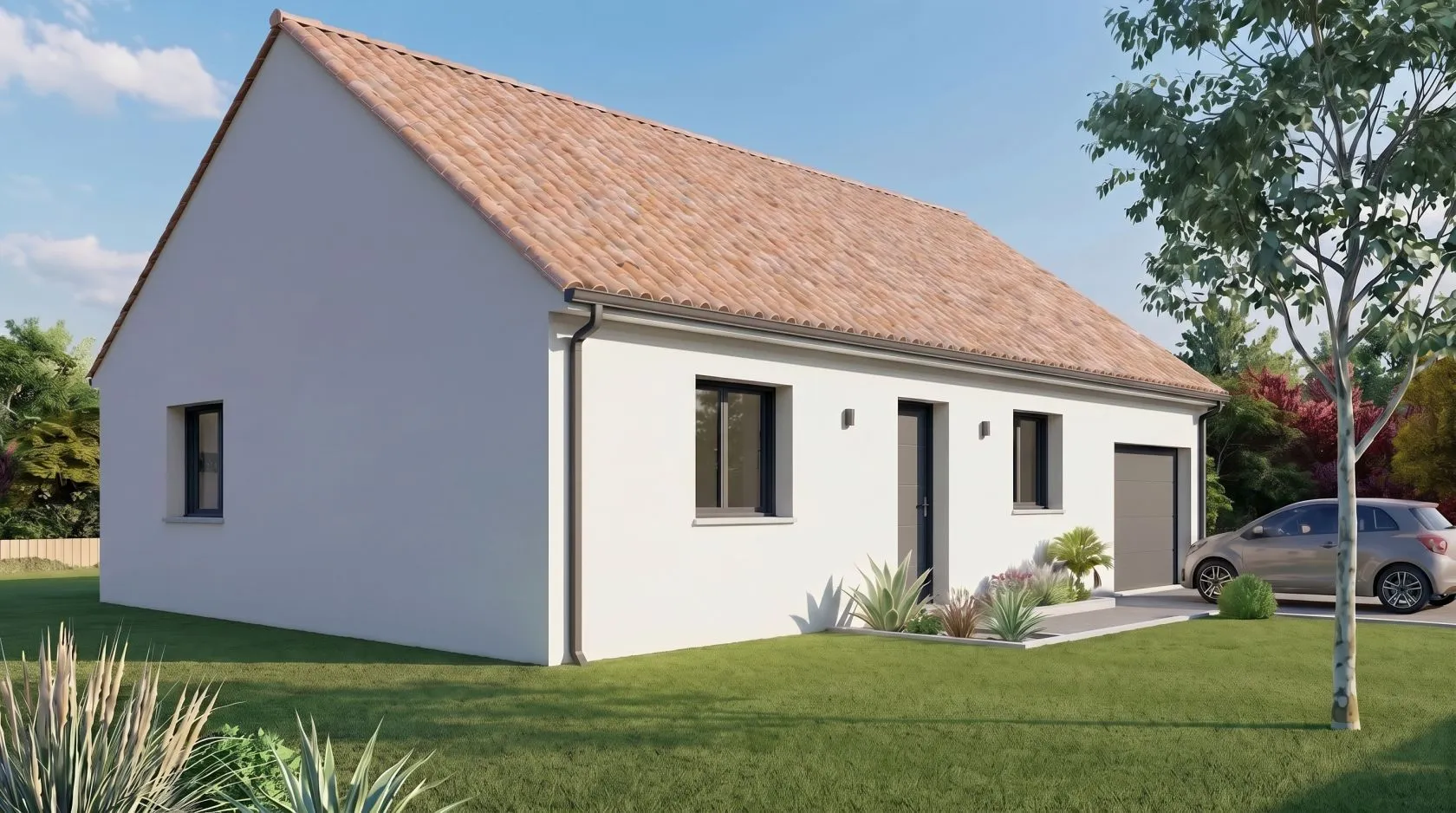 Maison neuve 75 m² à Ajain (23380)