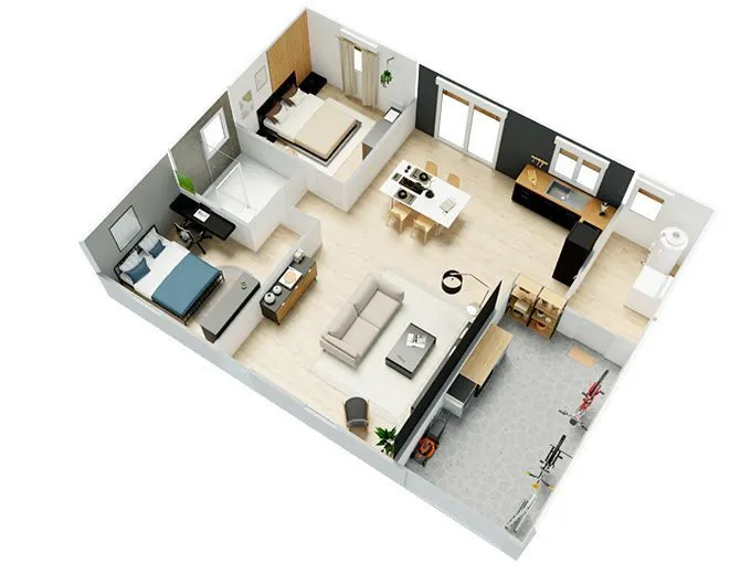 Maison neuve 75 m² à Ajain (23380)