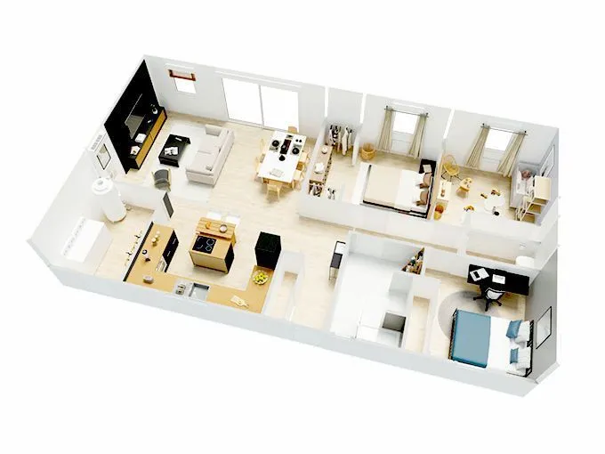 Maison neuve 100 m² à La Souterraine (23300)