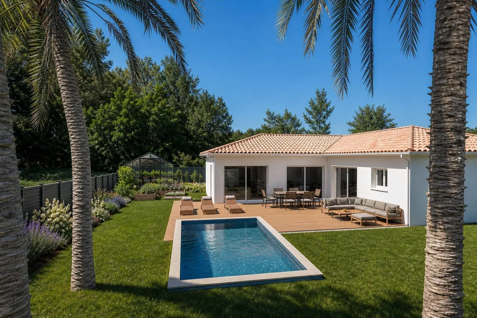 Maison neuve 103 m² à Vielle-Saint-Girons (40560)