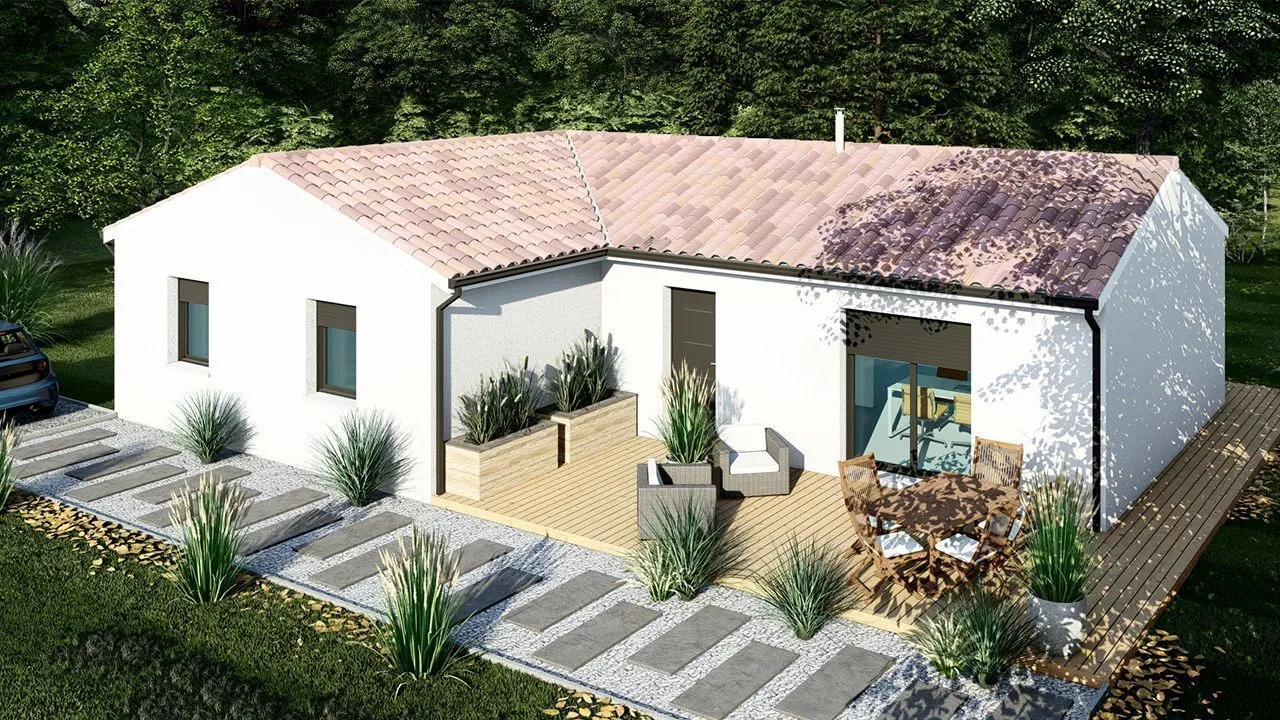 Maison neuve 103 m² à Vielle-Saint-Girons (40560)