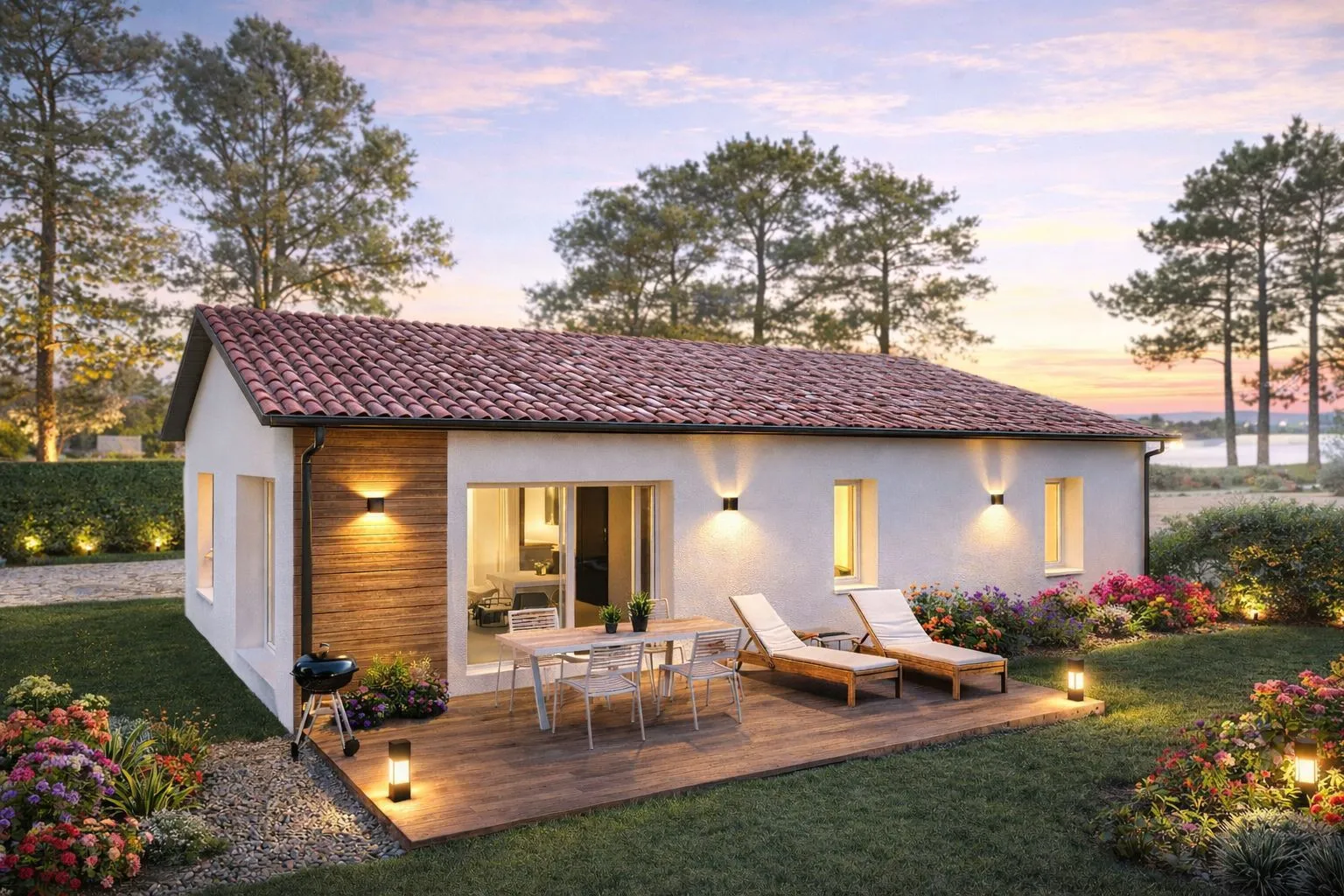 Maison neuve 94 m² à Magescq (40140)