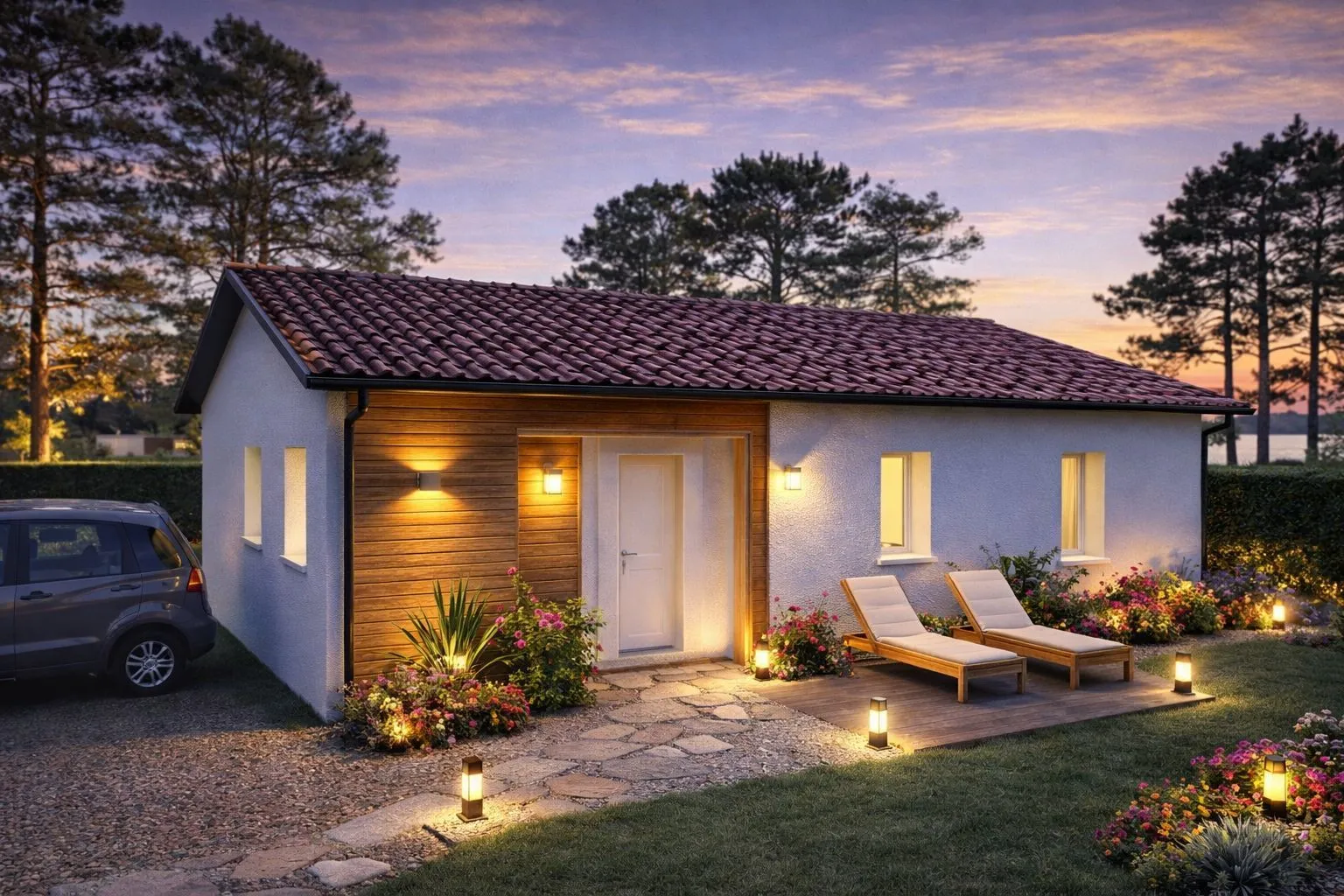 Maison neuve 94 m² à Magescq (40140)