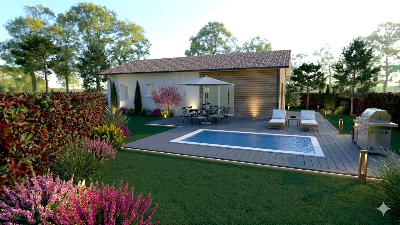 Maison neuve 90 m² à Hinx (40180)