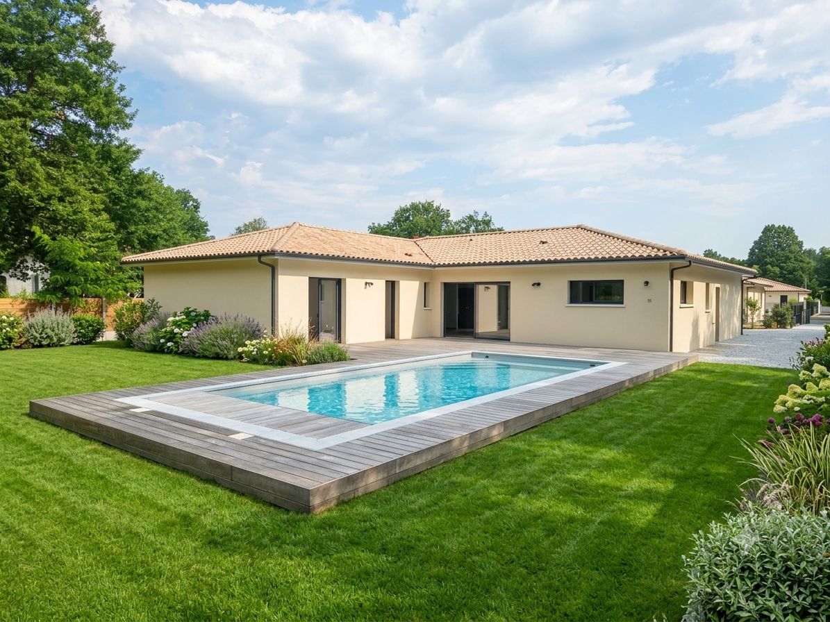 Maison neuve 124 m² à Saint-Aubin-de-Médoc (33160)