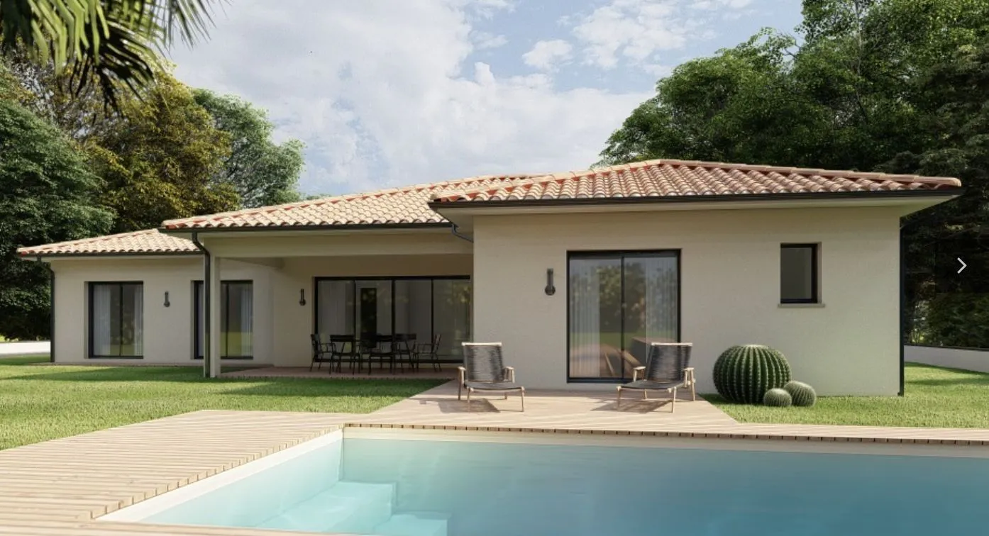 Maison neuve 115 m² à Saint-Magne (33125)
