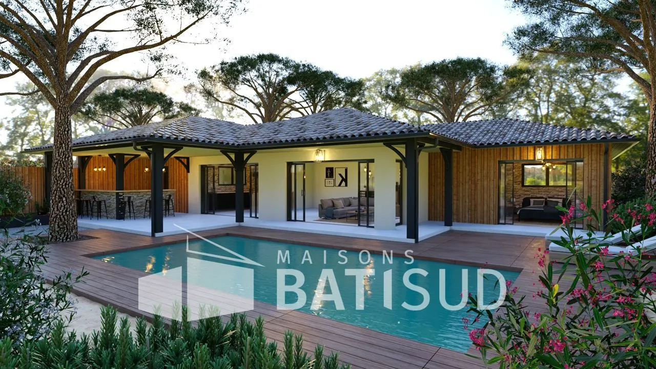 Maison neuve 110 m² à Biscarrosse (40600)