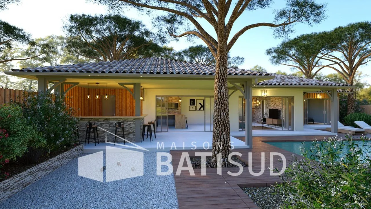 Maison neuve 110 m² à Biscarrosse (40600)
