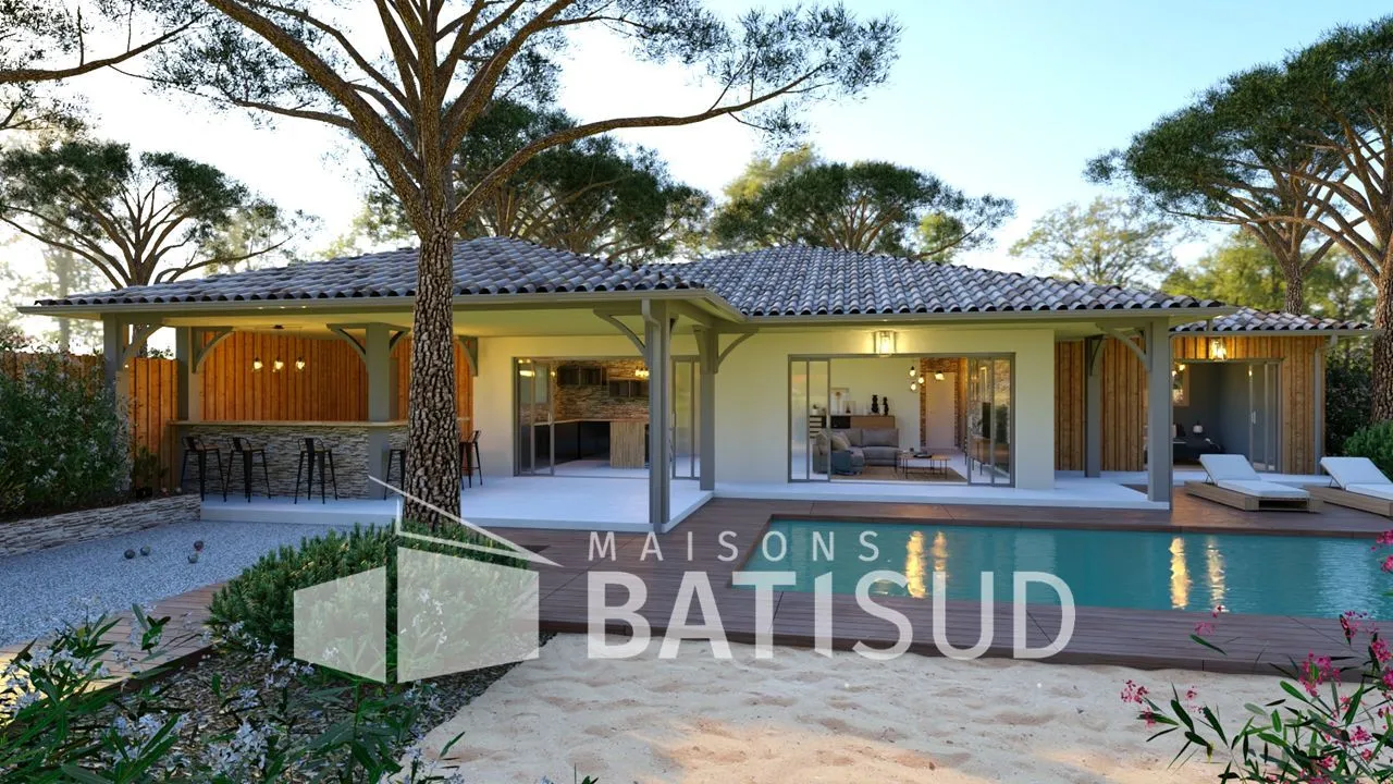 Maison neuve 110 m² à Biscarrosse (40600)
