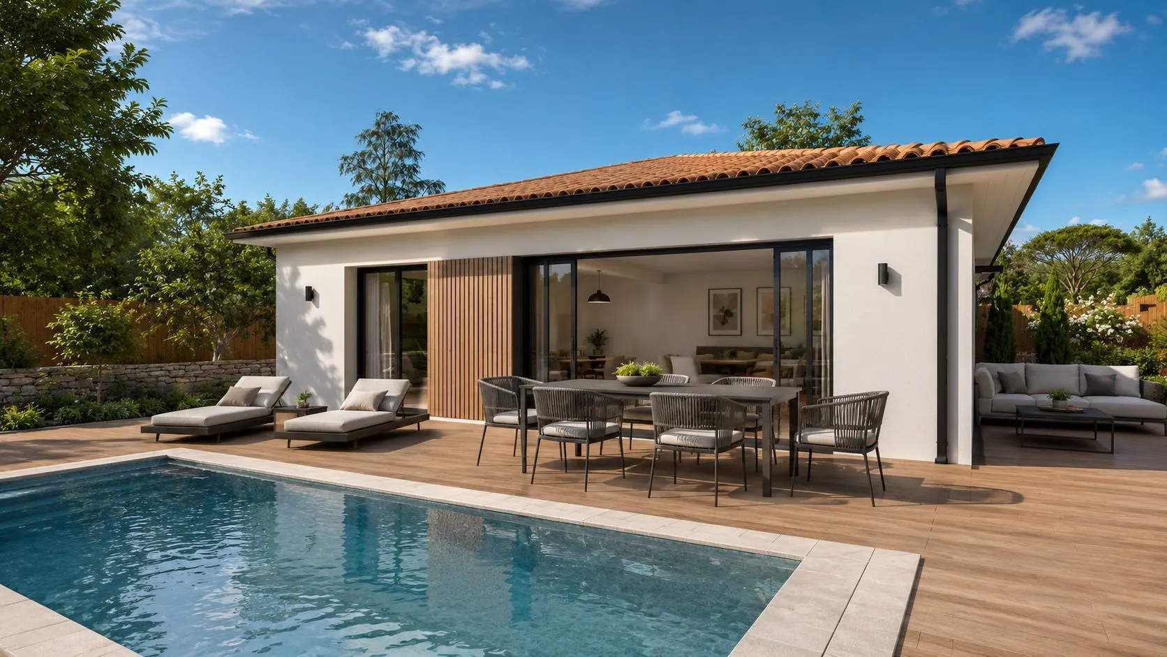 Maison neuve à Léognan