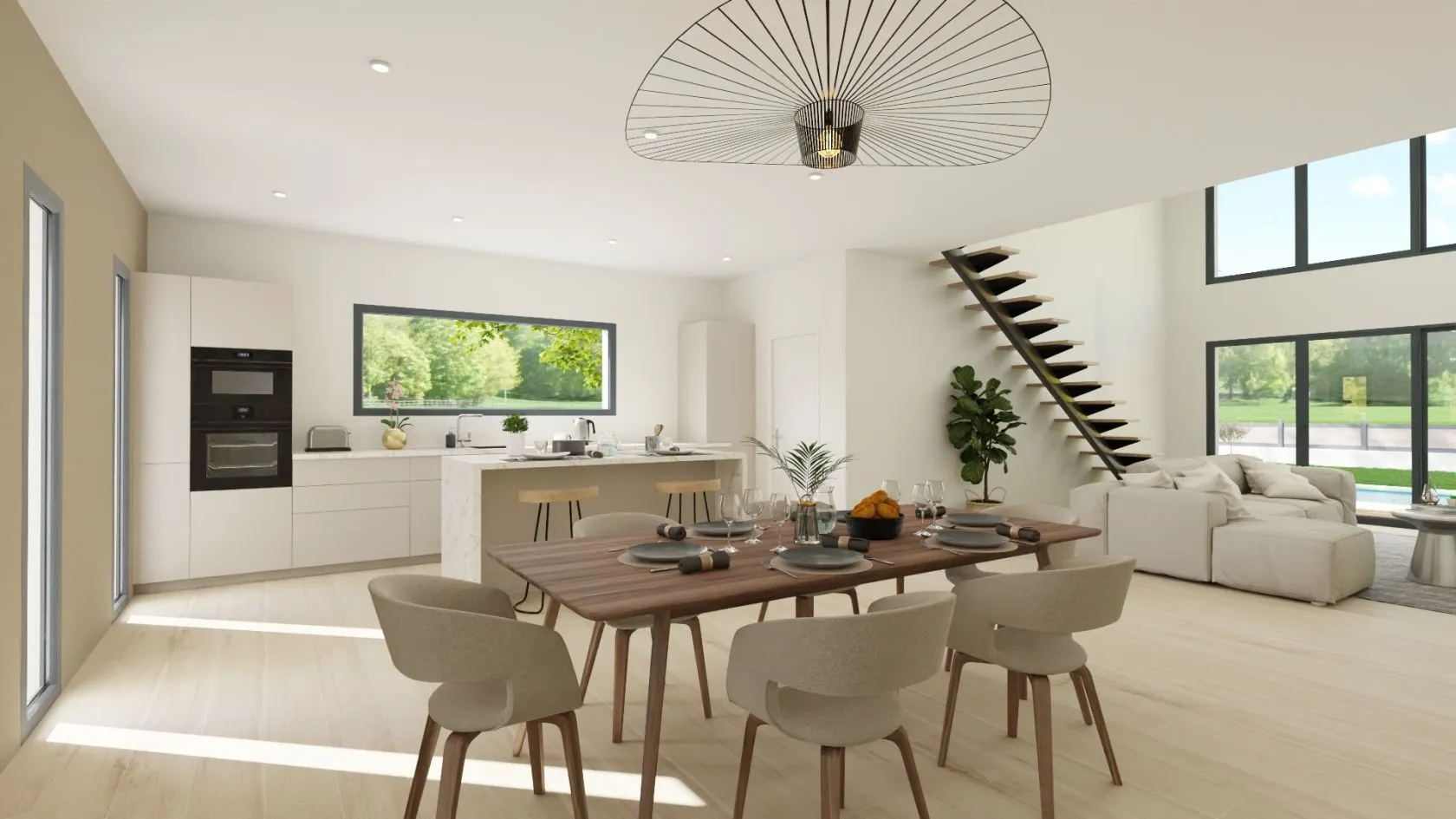 Maison neuve 145 m² à Saint-Aubin-de-Médoc (33160)