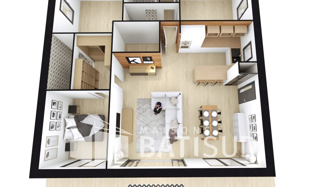 Maison neuve 90 m² à Hourtin (33990)