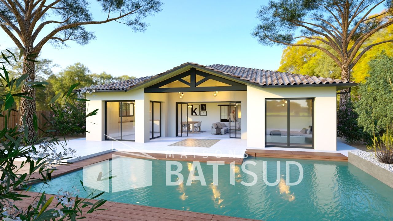 Maison neuve 100 m² à Biscarrosse (40600)