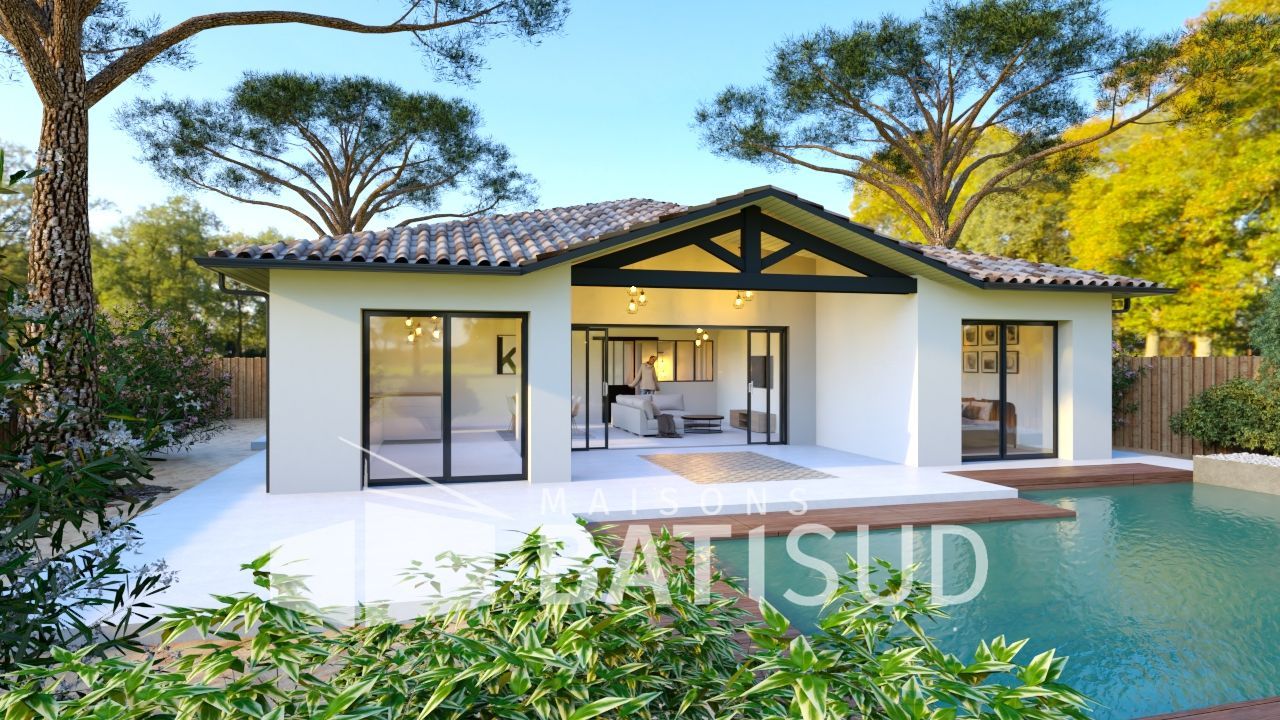 Maison neuve 100 m² à Biscarrosse (40600)