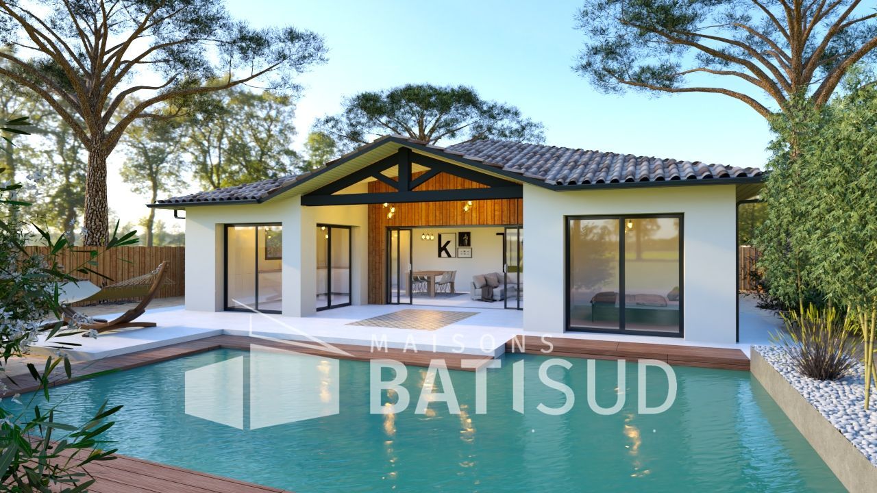 Maison neuve 100 m² à Biscarrosse (40600)