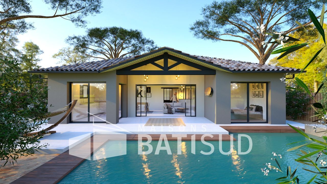 Maison neuve 100 m² à Biscarrosse (40600)