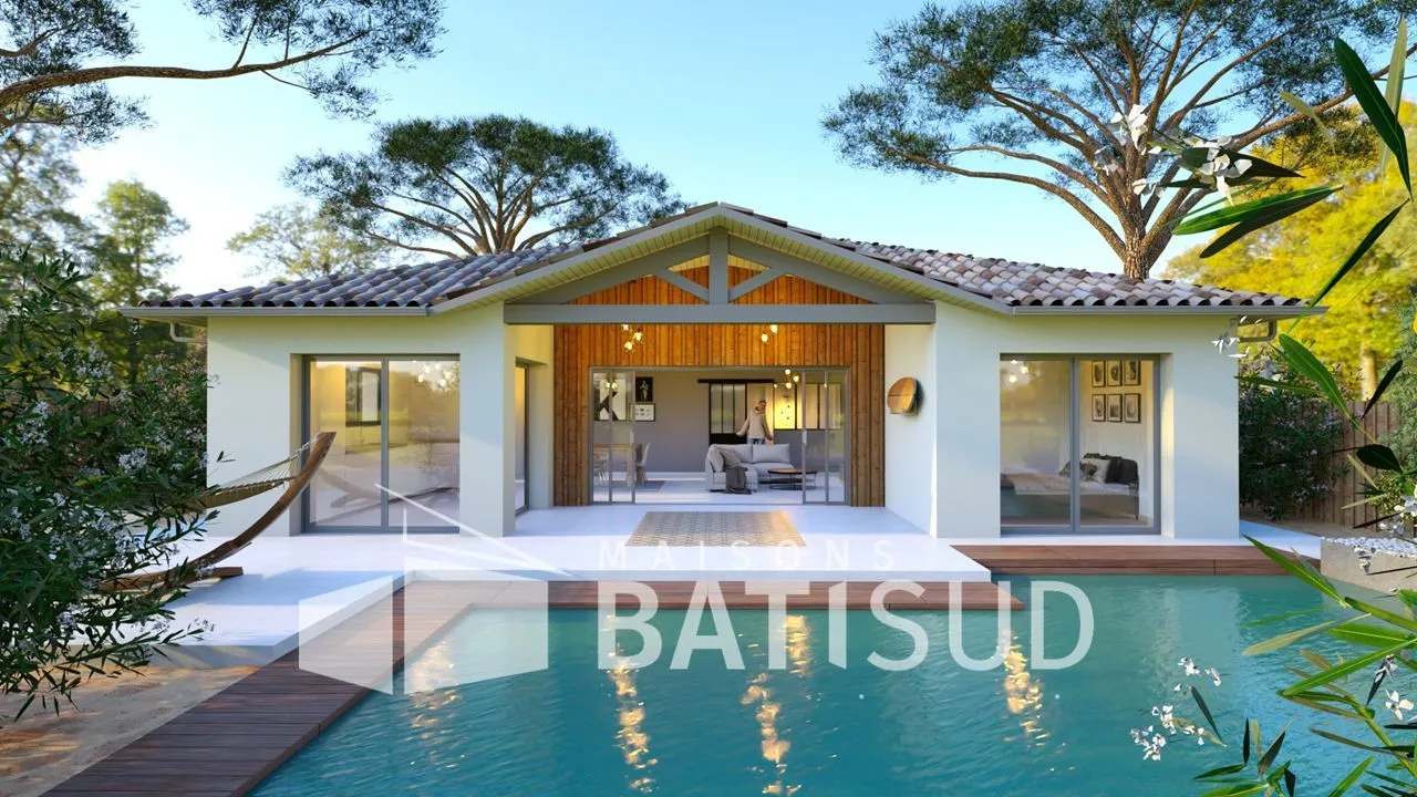 Maison neuve 100 m² à Biscarrosse (40600)