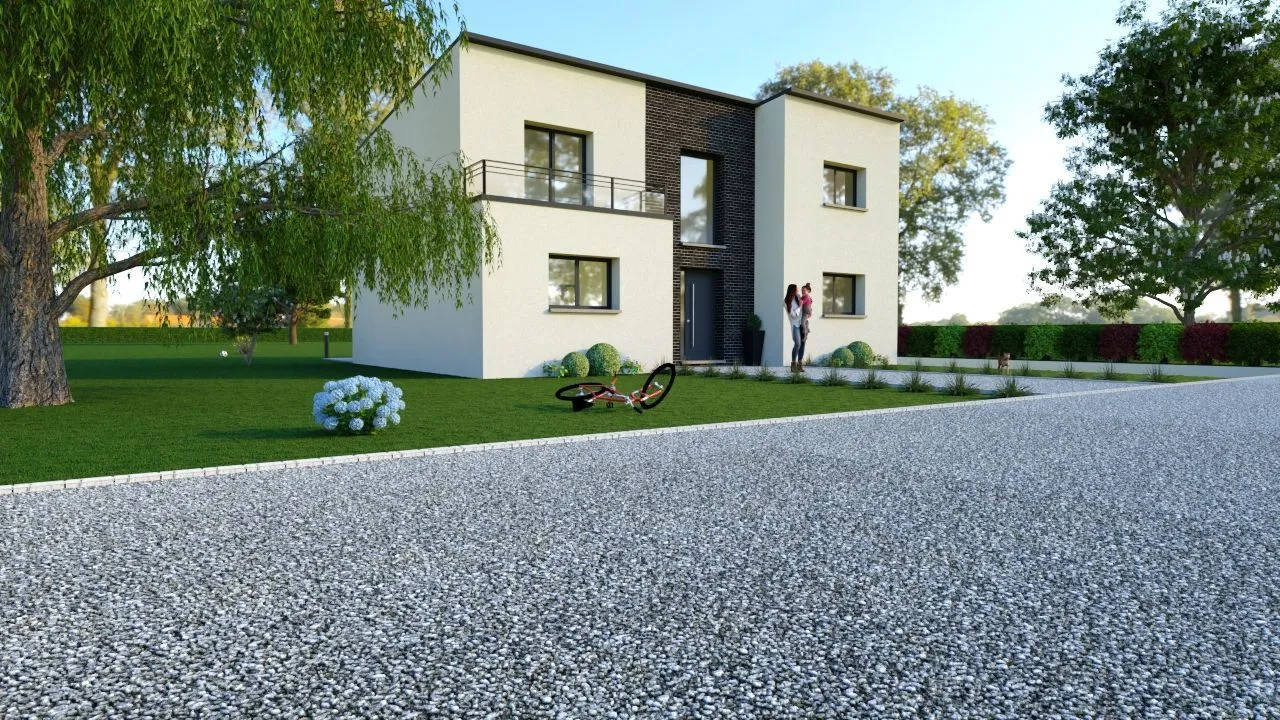 Maison neuve 137 m² à Étaples (62630)