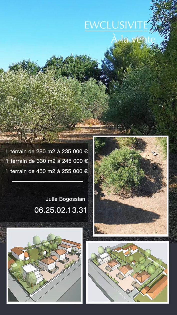Terrain à bâtir 450 m² à Pennes-Mirabeau (13170)