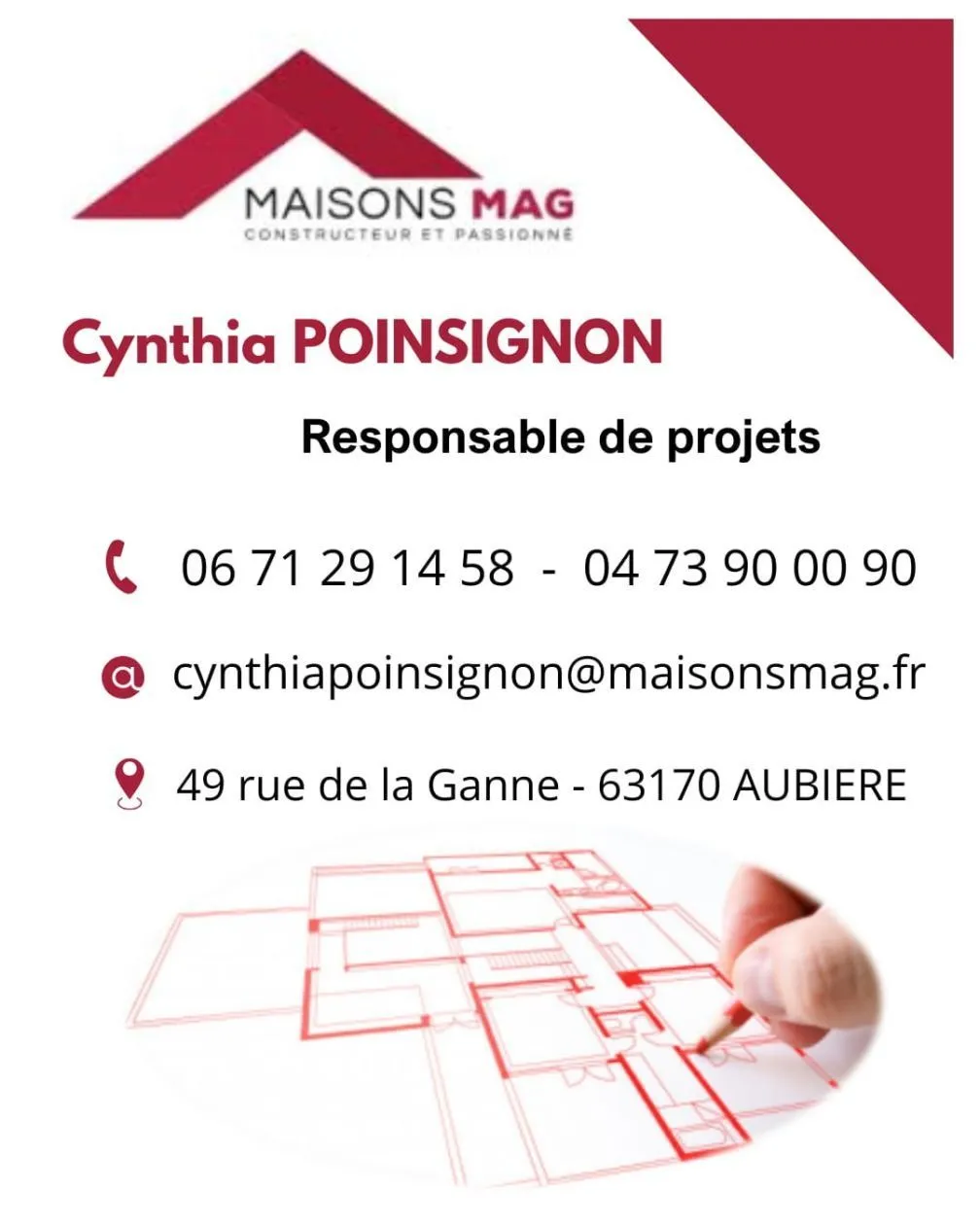 Maison neuve 130 m² à Romagnat (63540)